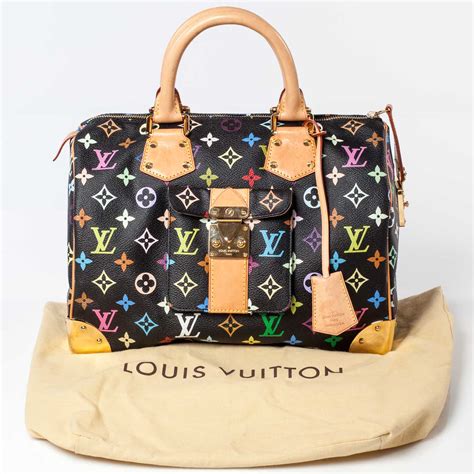 louis vuitton multi color speedy|louis vuitton handbags.